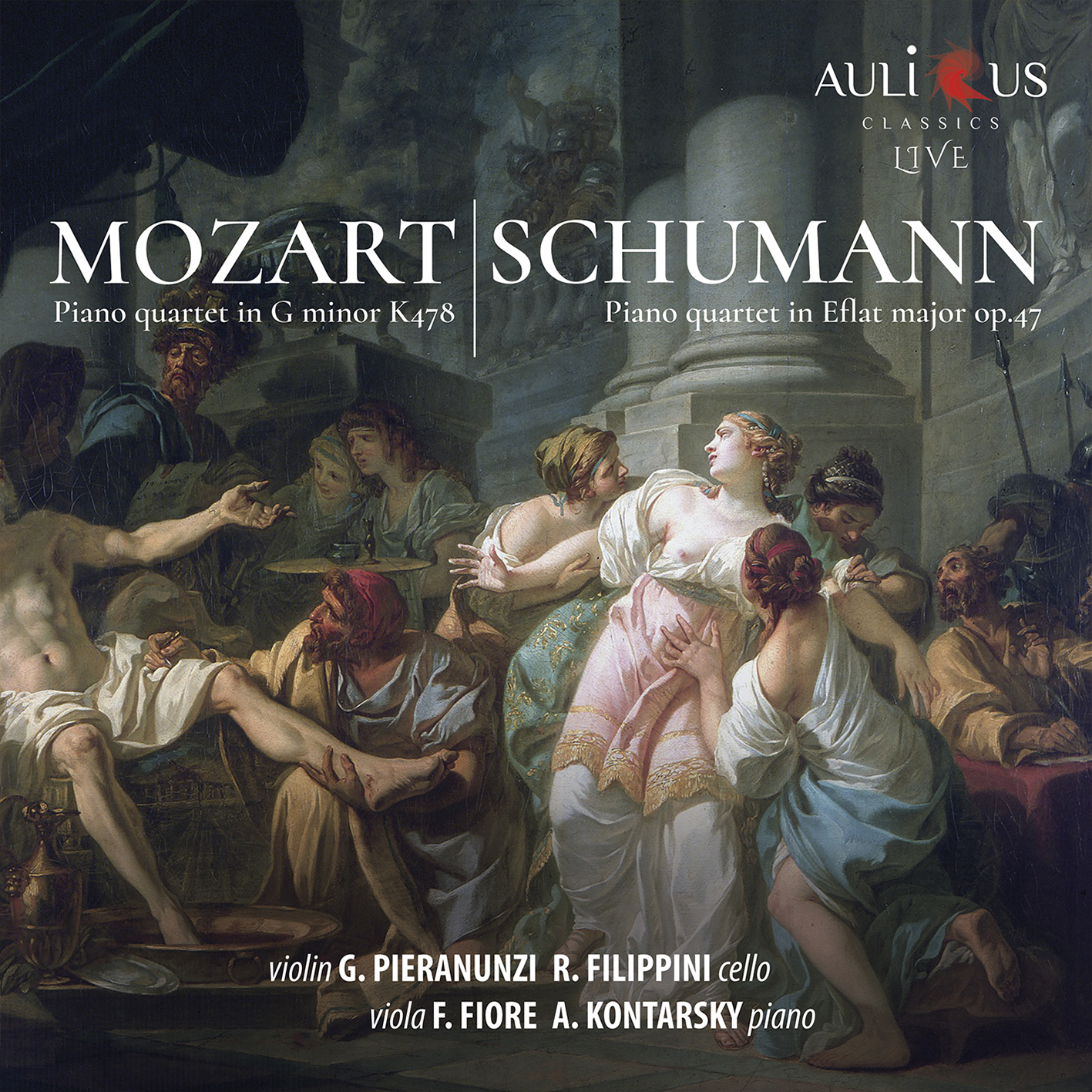 Mozart: Piano Quartet in Sol Min K. 478 – Schumann: Piano Quartet in Mib Major Op. 47