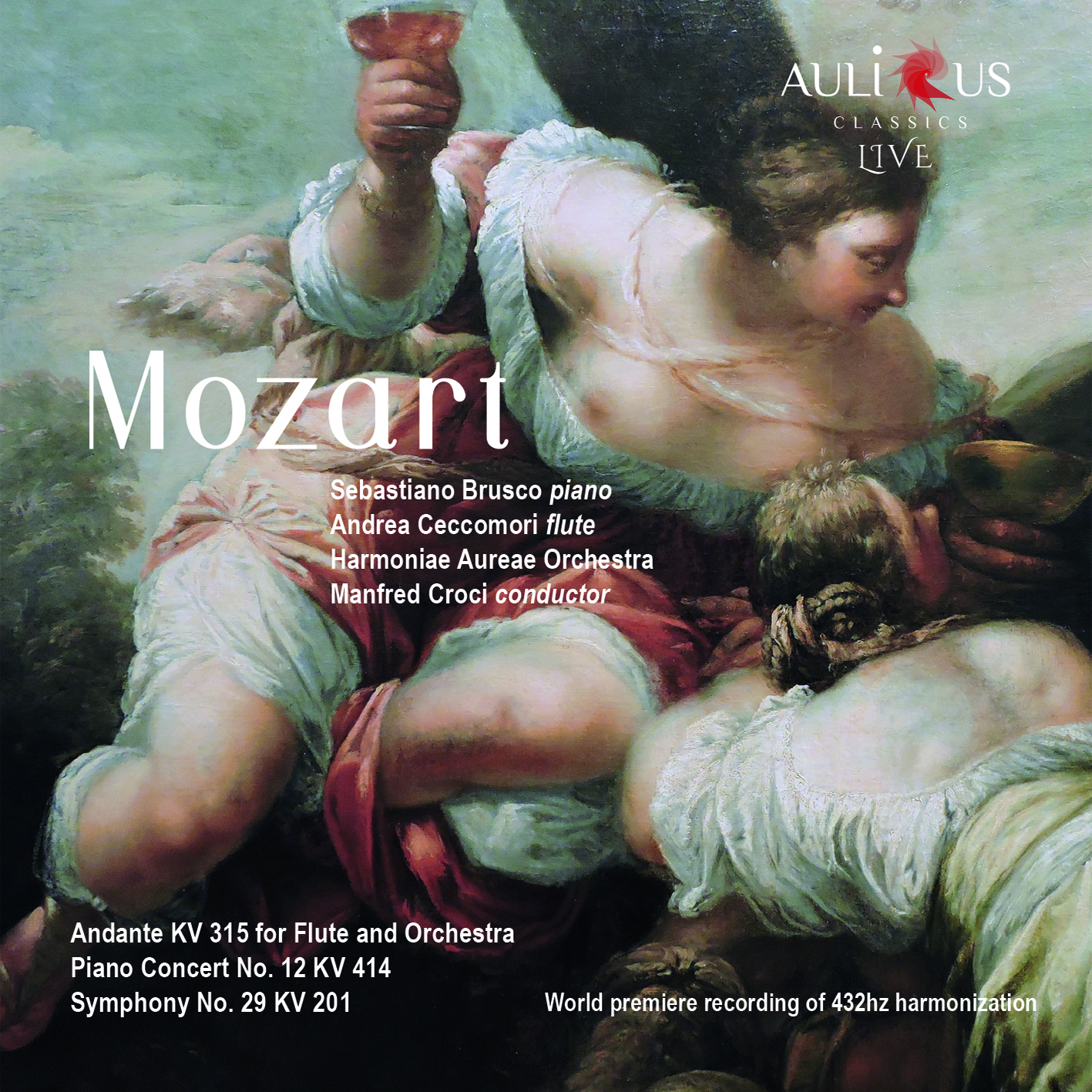 Mozart: Andante for Flute and Orchestra KV 315 – Piano Concert No. 12 KV 414 – Symphony No. 29 KV 201