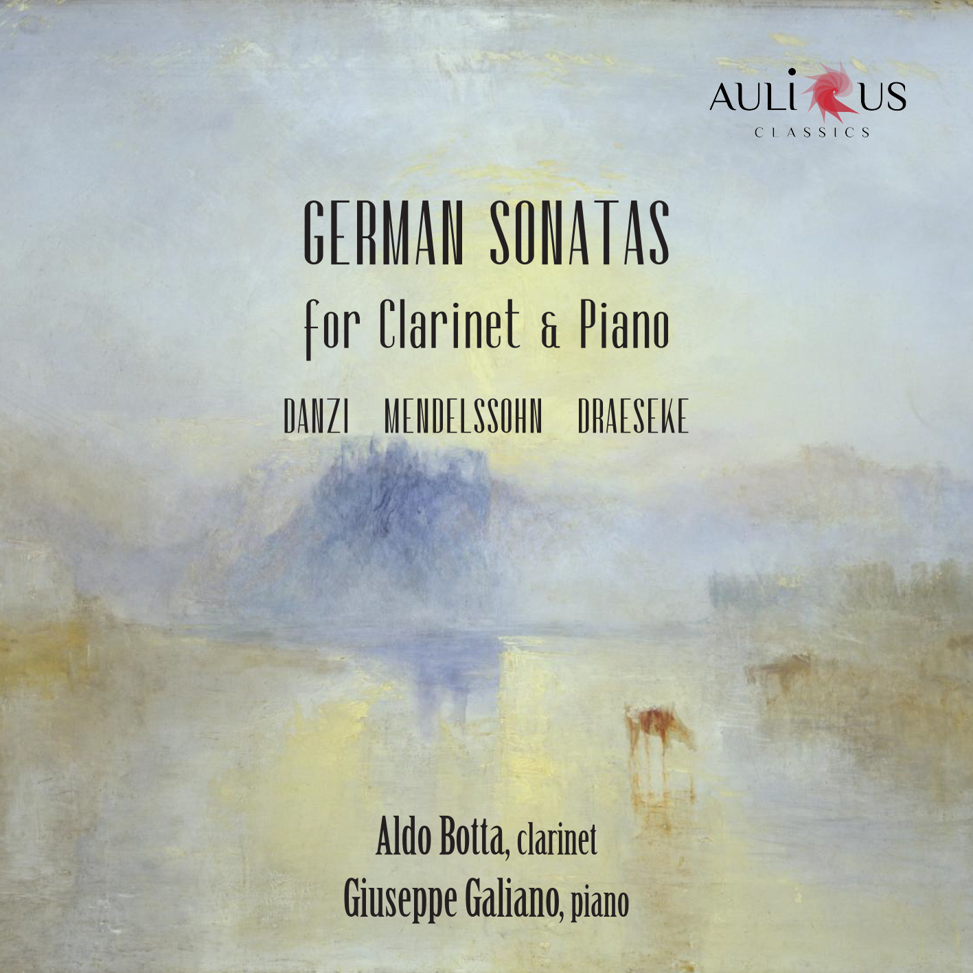 Danzi, Mendelssohn, Draeseke: German Sonatas for Clarinet and Piano