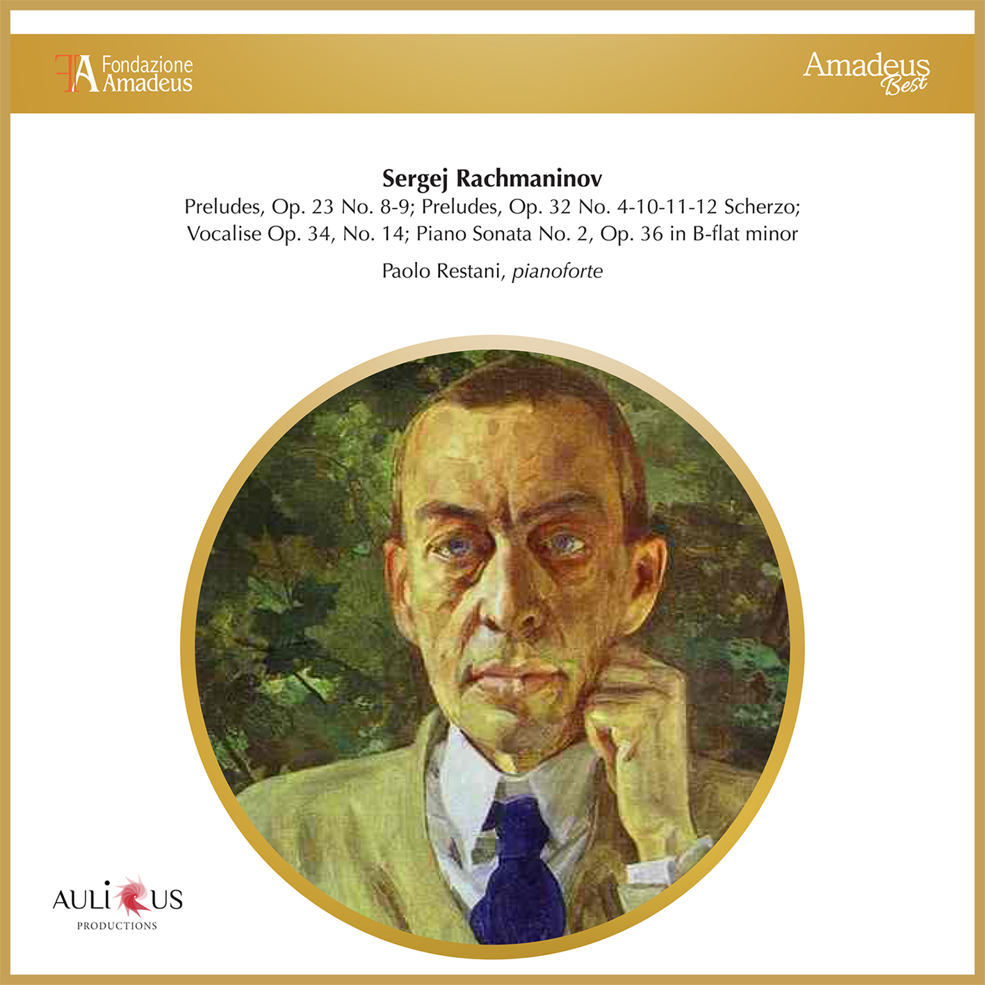 Sergej Rachmaninov: Preludes, Op. 23 No. 8-9: Preludes, Op. 32 No. 4-10-11-12: Scherzo: Vocalise Op. 34, No. 14: Piano Sonata No. 2, Op. 36 in B-Flat